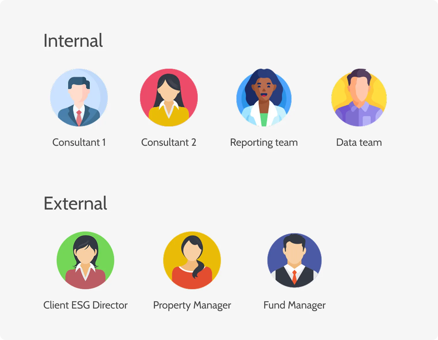 Primary persona: reporting consultant